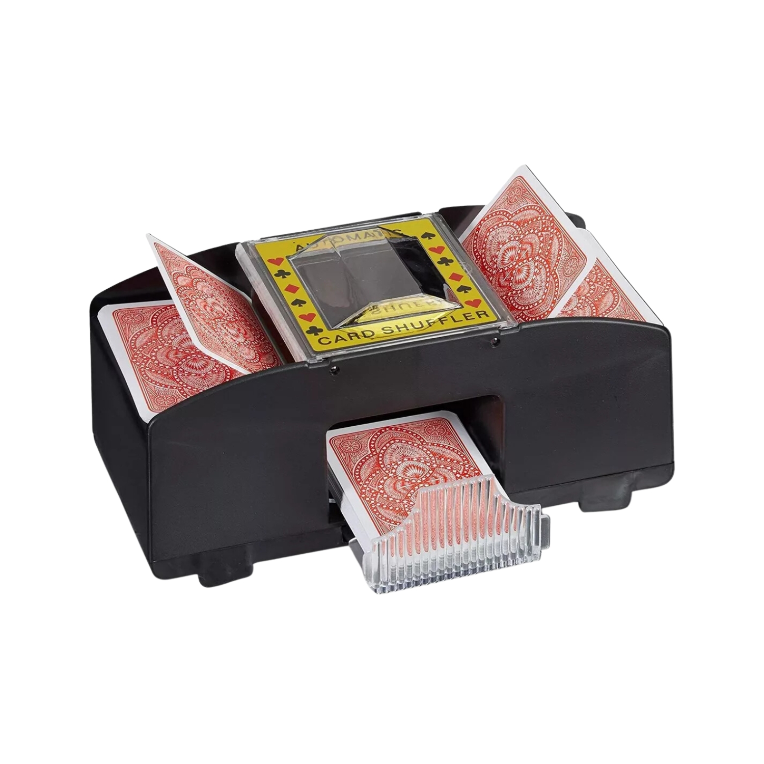 MEZCLADOR IMPORTCLICK BARAJADOR CARTAS NAIPE POKER A PILAS REPARTIDOR - 1