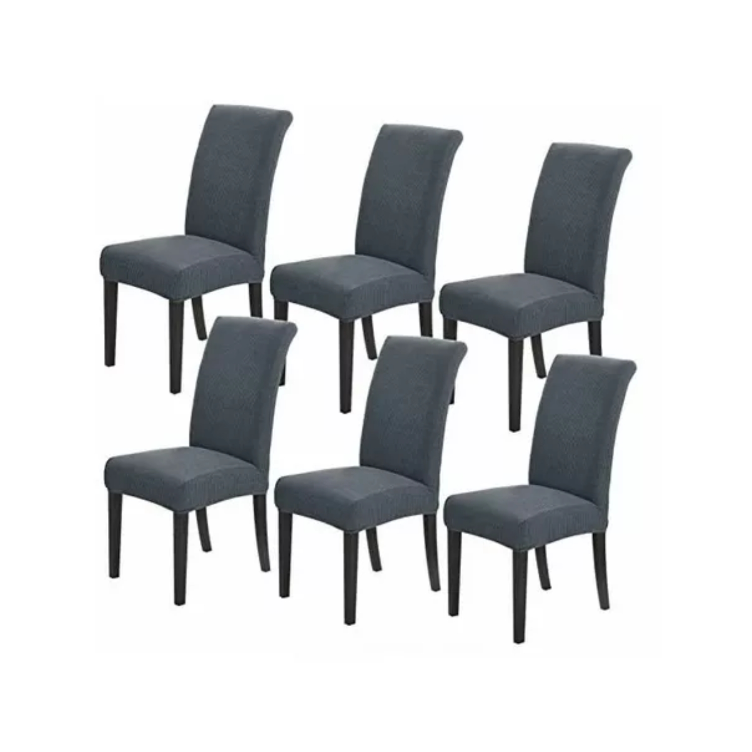 PACK 6 FUNDA SILLA TELA GRUESA CUADRILLE - 1