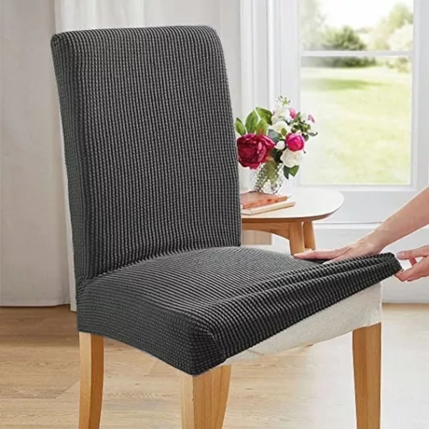 PACK 6 FUNDA SILLA TELA GRUESA CUADRILLE - 4