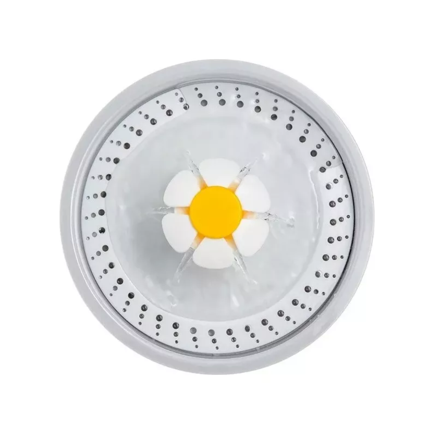 BEBEDERO GATOS ELÉCTRICO IMPORTCLICK FUENTE AGUA 2.4 L BLANCO CELESTE - 2