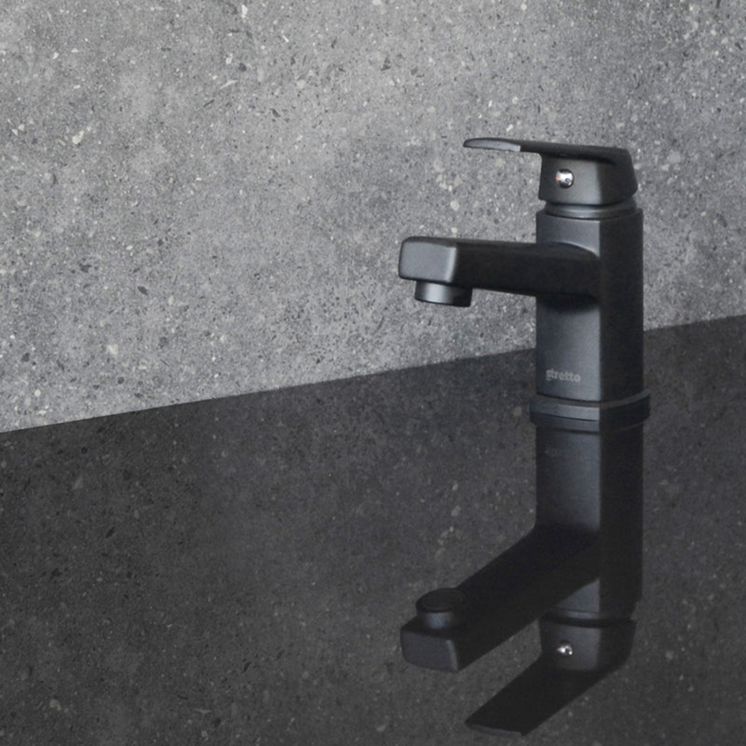 LLAVE MONOMANDO LAVATORIO MÓDENA NEGRO - 5