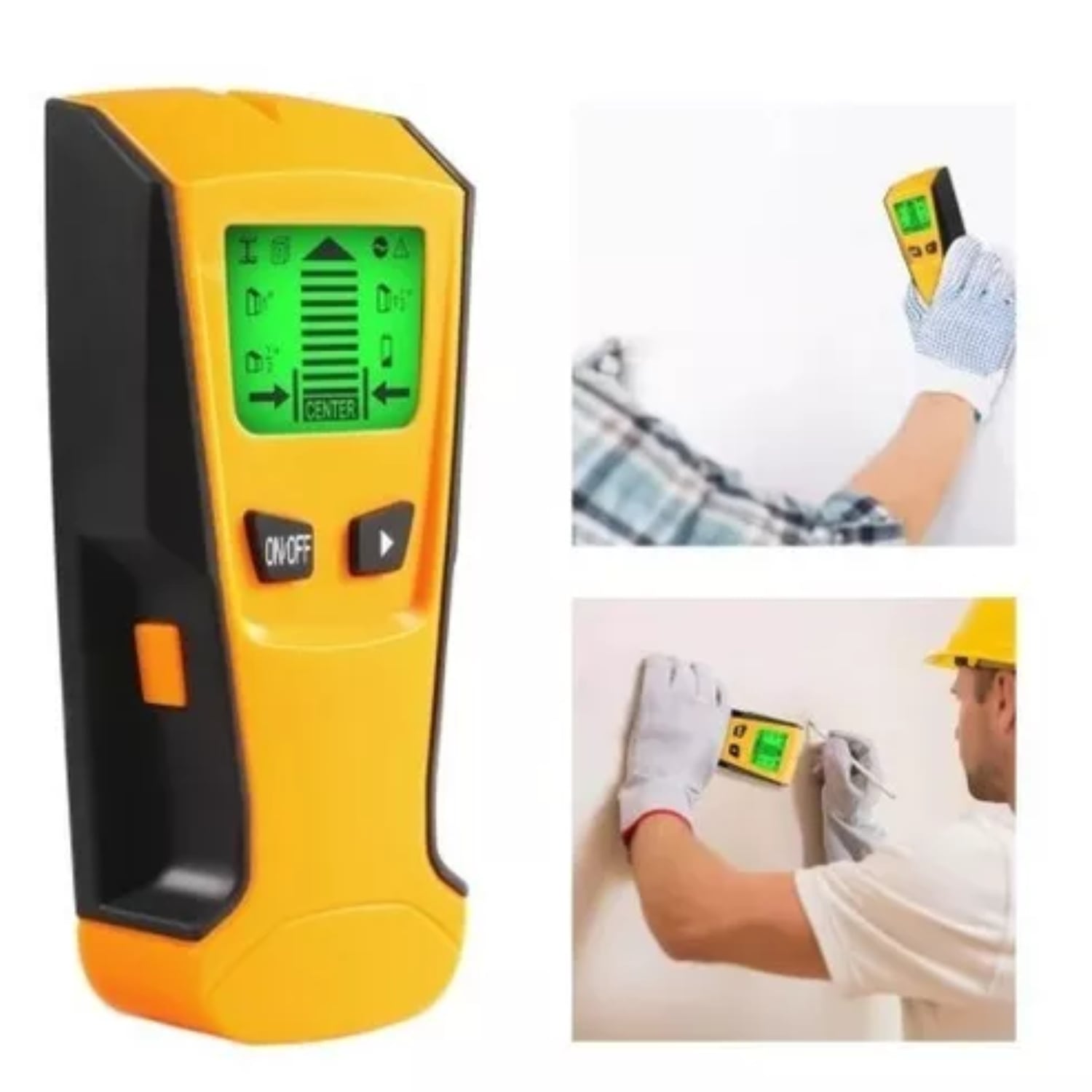 DETECTOR IMPORTCLICK METAL MADERA VIGAS CABLEADO 3 EN 1 PARED - 4