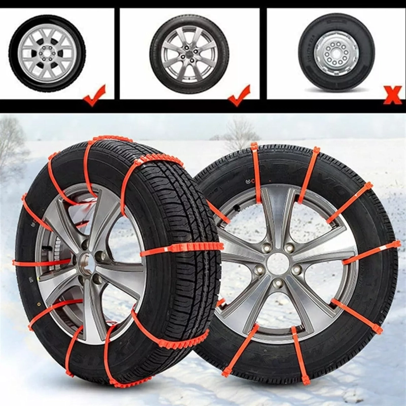 PACK 10 CADENAS NEUMÁTICO AUTOMÓVI UNIVERSAL PARA NIEVE ANTIDESLIZANTE - 4