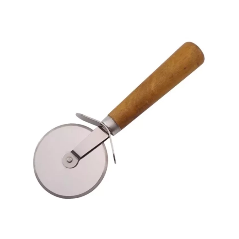 CORTADOR RUEDA MASAS PIZZAS ACERO 20 CM - 1
