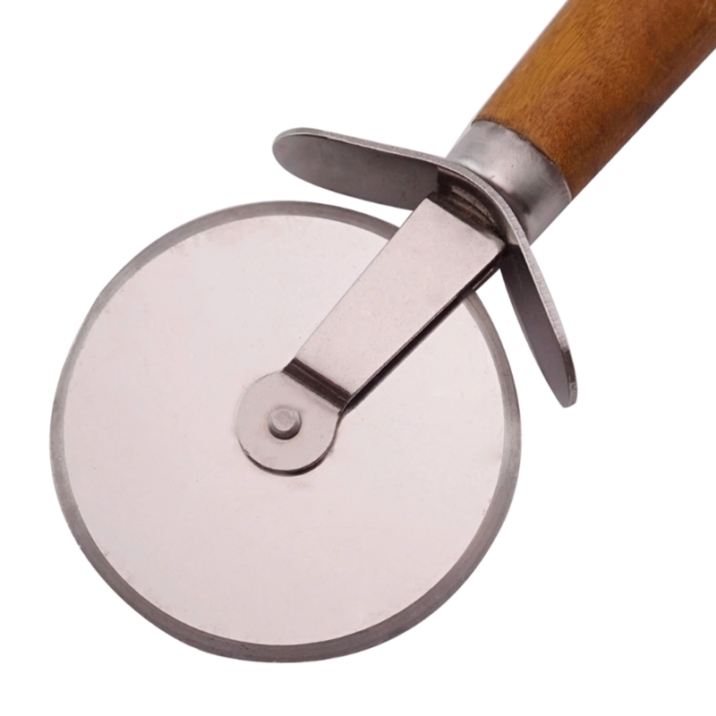 CORTADOR RUEDA MASAS PIZZAS ACERO 20 CM - 2