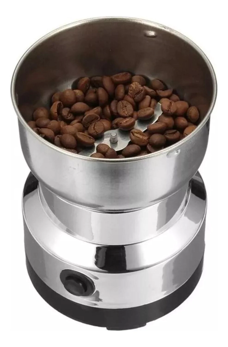MOLEDOR MOLINILLO ELE CTRICO SEMILLAS GRANOS CAFE  ACERO INOXIDABLE PROFESIONAL - 3