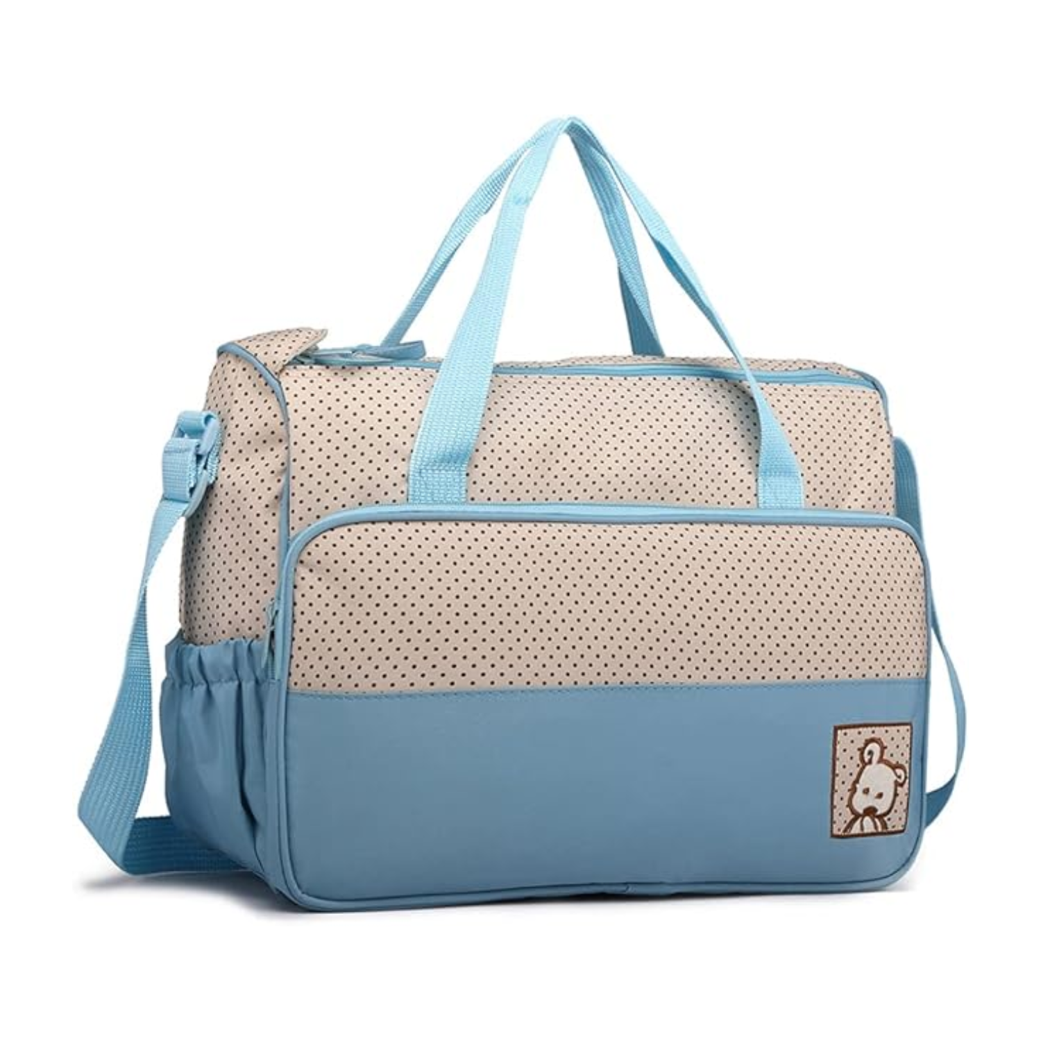 BOLSO MATERNAL CUIDADO INFANTIL BEBÉS PPM AZUL - 2