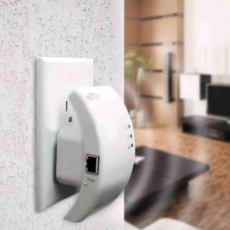 CURVO REPETIDOR AMPLIFICADOR SEÑAL WIFI VELOCIDAD 300 MBPS - 5