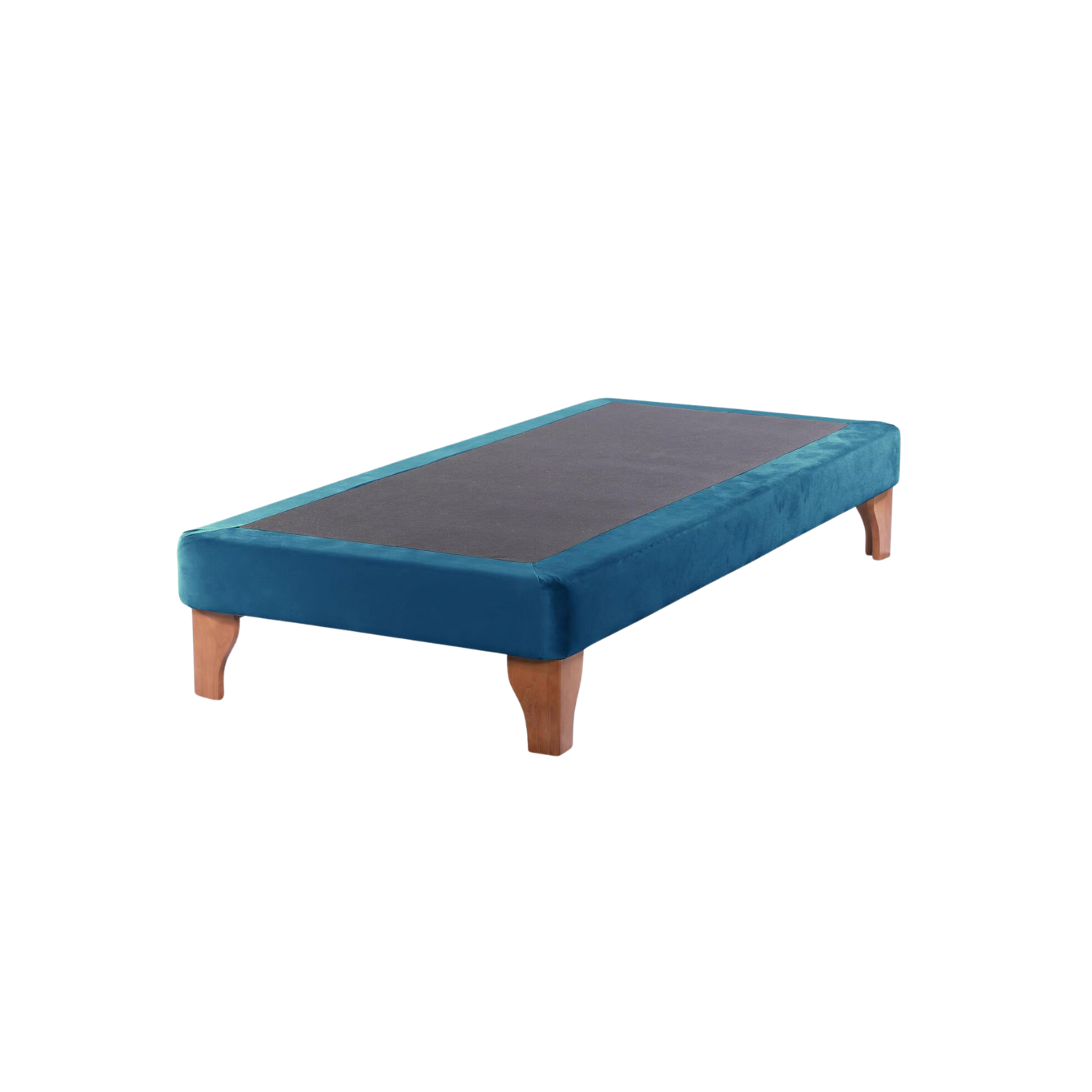 BASE CAMA EUROPEA 1 PLAZA 90X190 CM AZUL REY - 1