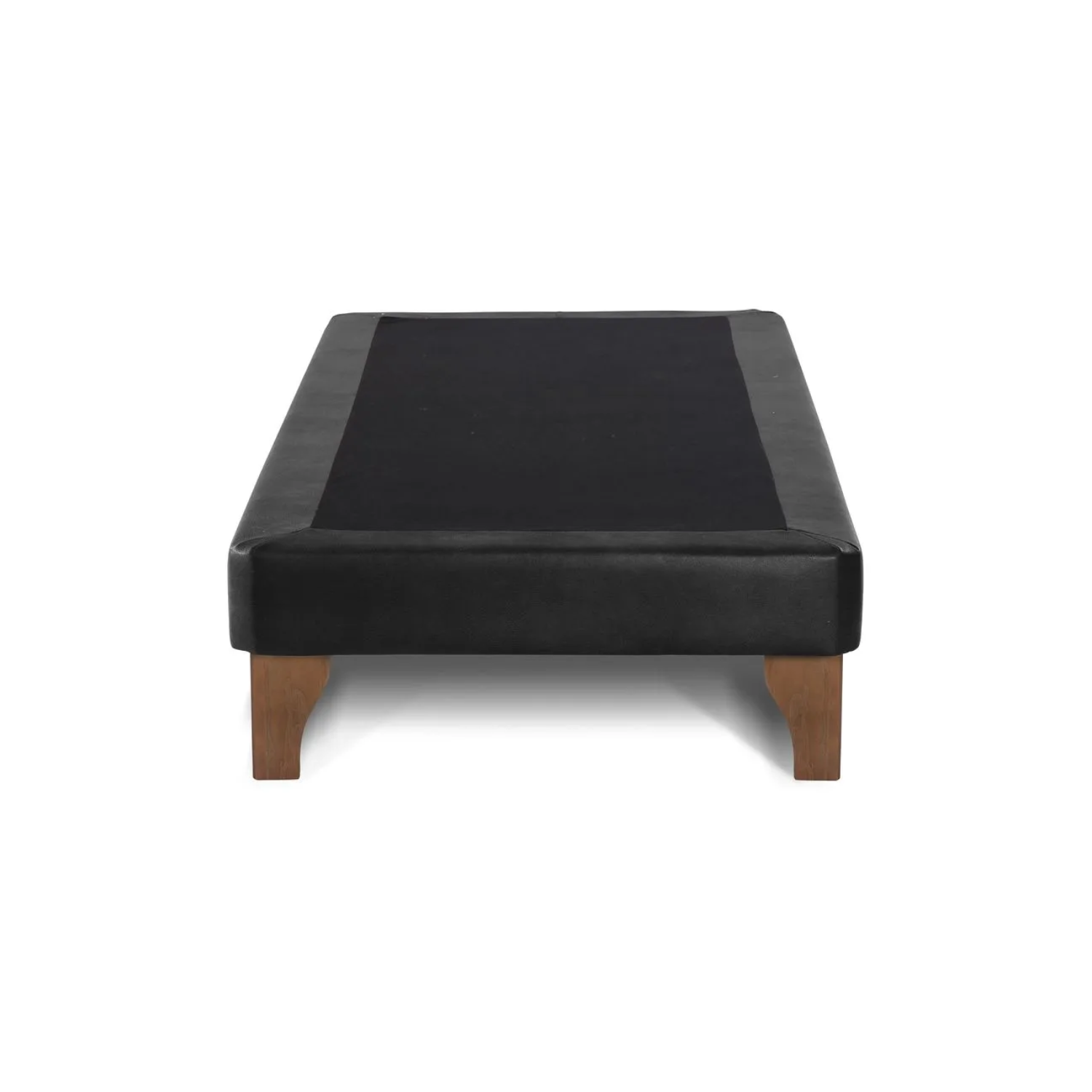 BASE ELEGANTE CAMA EUROPEA 1.5 PLAZA 105X200 CM NEGRO FELPA - 2