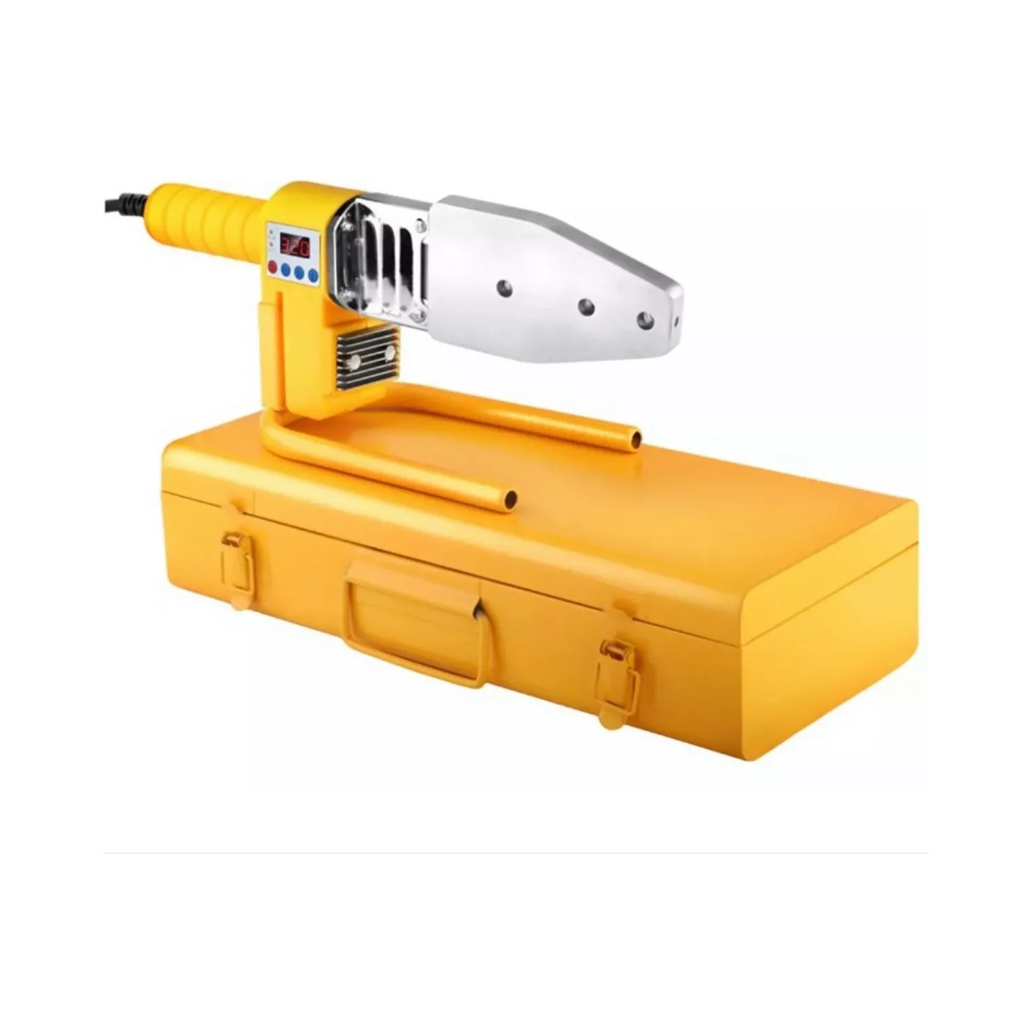 MÁQUINA SOLDADURA TUBOS TERMOFUSIÓN 1000W 220V PPR 20-63 M - 1