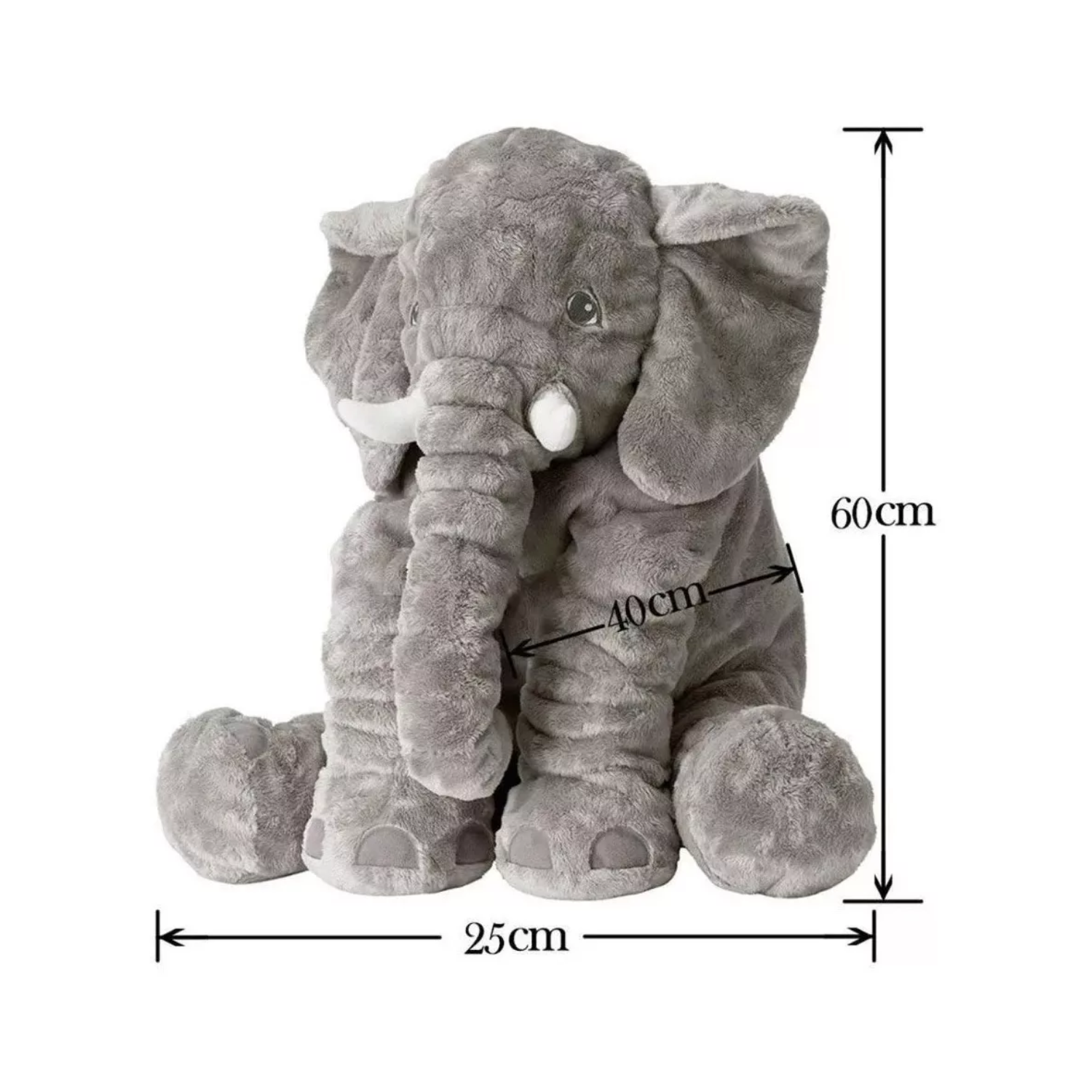 PELUCHE IMPORTCLICK ELEFANTE APEGO SUAVE BEBÉ NIÑOS - 4