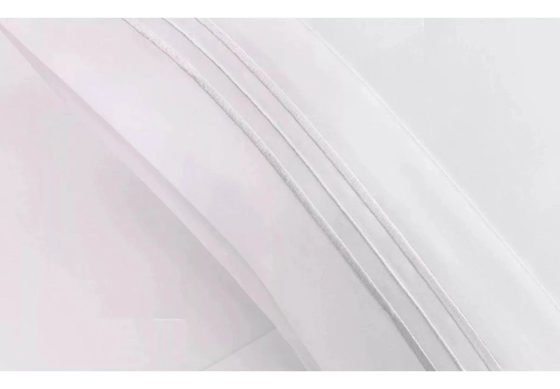 JUEGO SÁBANAS IMPORTCLICK MICROFIBRA BLANCO LISO HOTEL ULTRA SUAVE + 2 FUNDAS BORDADAS 1.5 PL - 3
