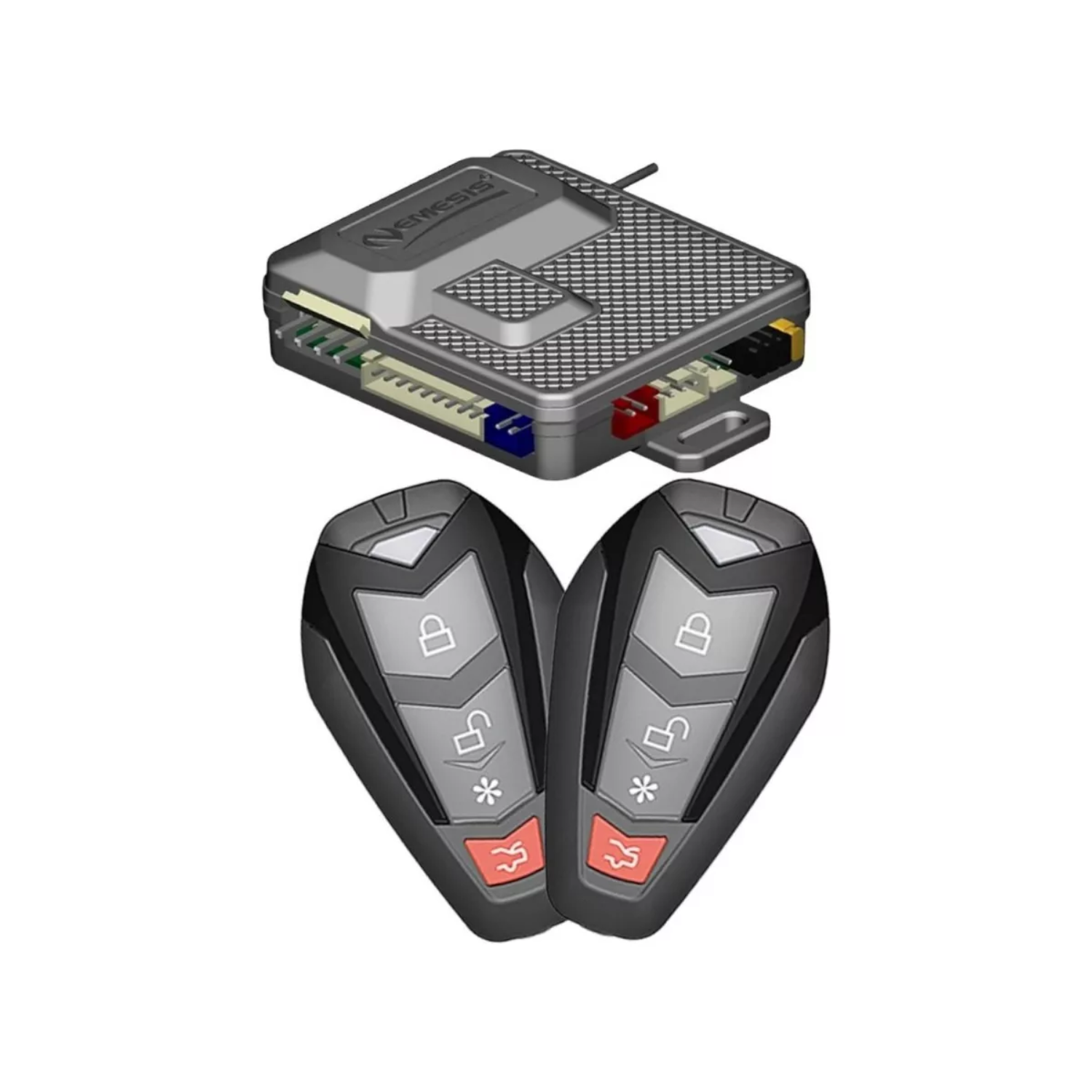 2 ALARMAS SEGURIDAD AUTOMÓVIL CAMIONETA NEMESIS GOLD - 1