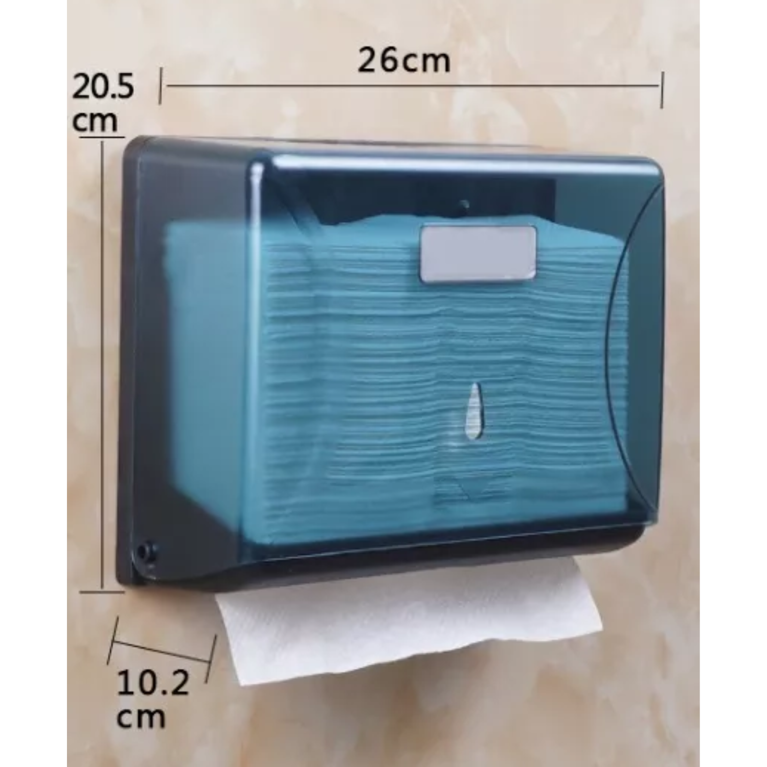 DISPENSADOR IMPORTCLICK PORTARROLLOS PAPEL HIGIÉNICO 20X26X10 CM - 5