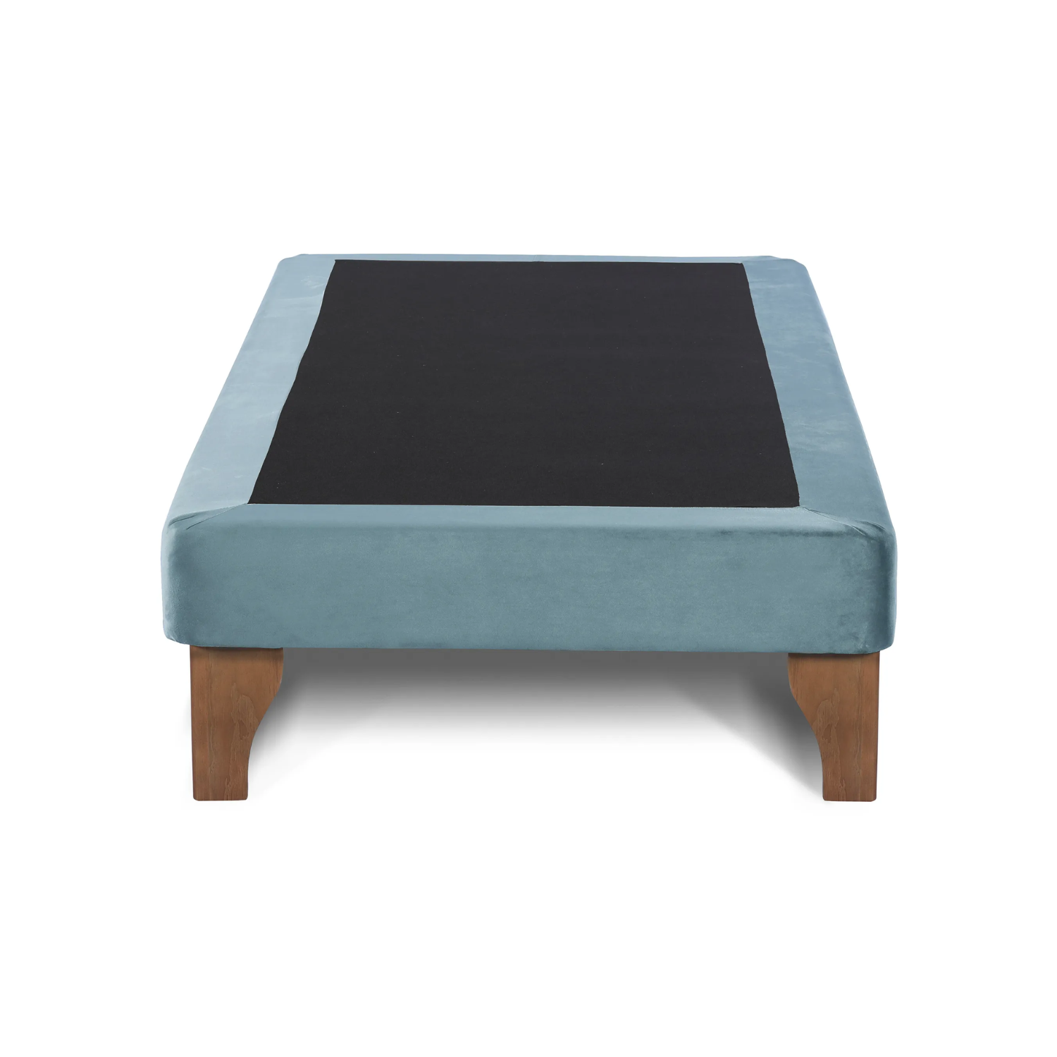 BASE ELEGANTE CAMA EUROPEA 1.5 PLAZA 105X200 CM TURQUESA FELPA - 2