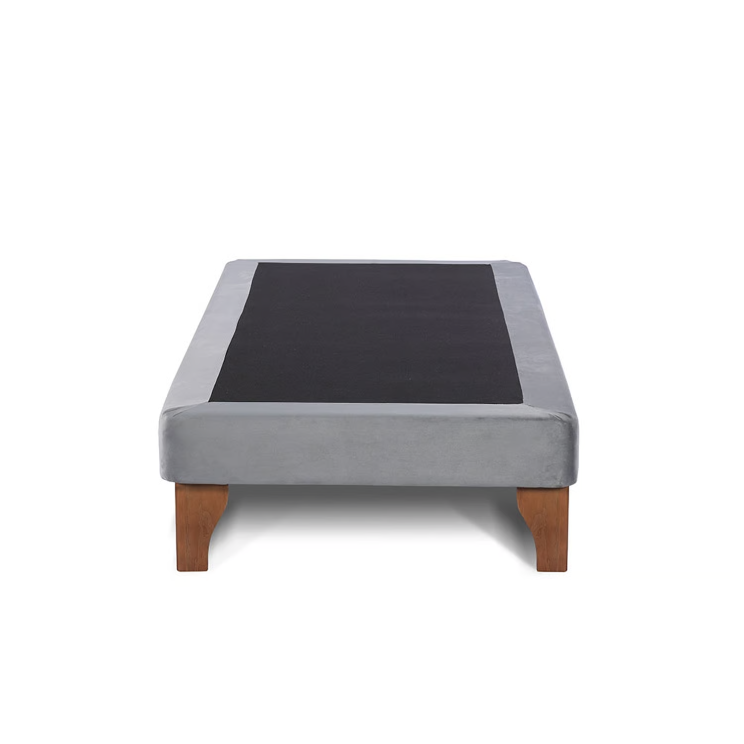 BASE ELEGANTE CAMA EUROPEA 1.5 PLAZA 105X200 CM GRIS CLARO LINO - 2