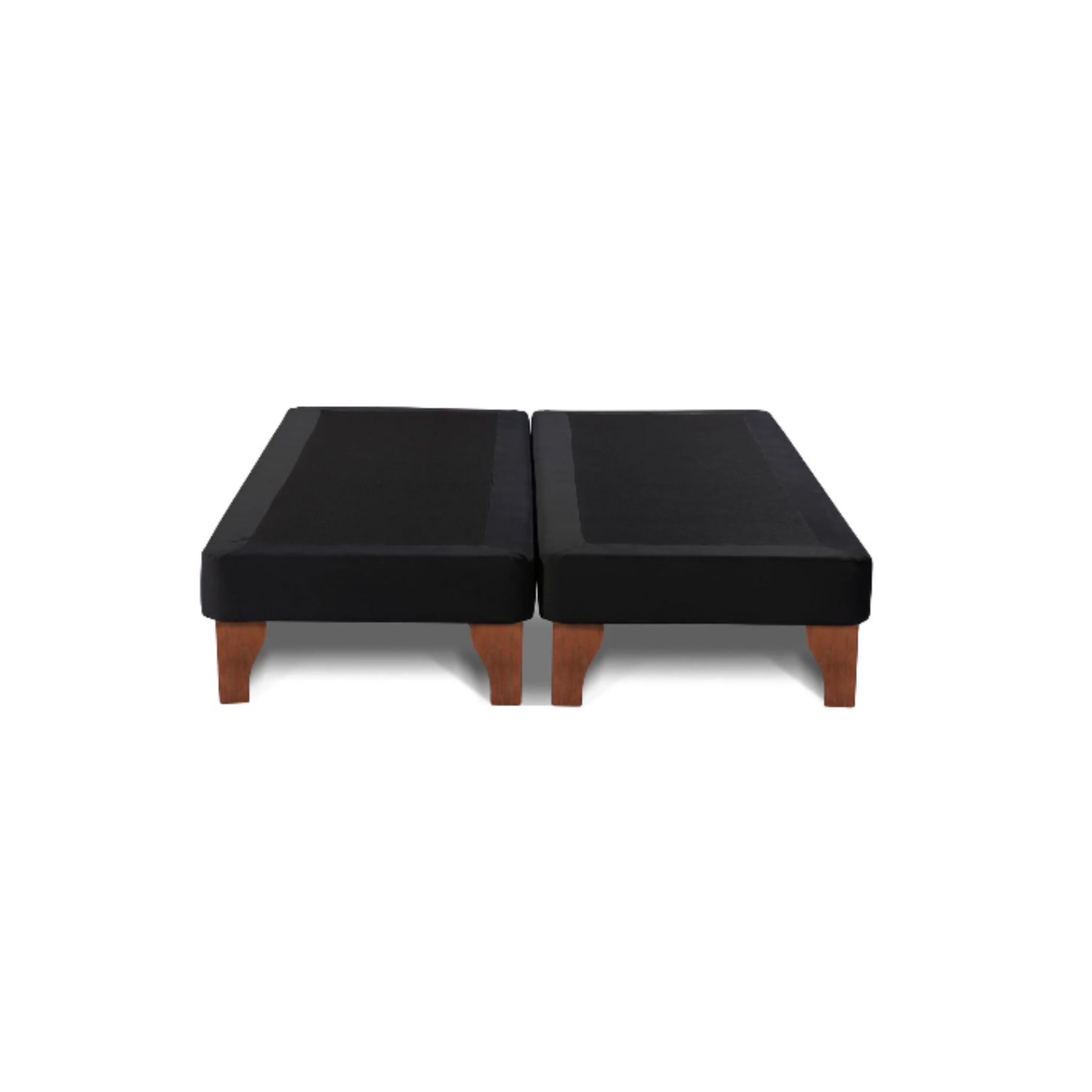 BASE DIVIDIDA CAMA EUROPEA SUPER KING 200X200 CM NEGRO LINO - 2