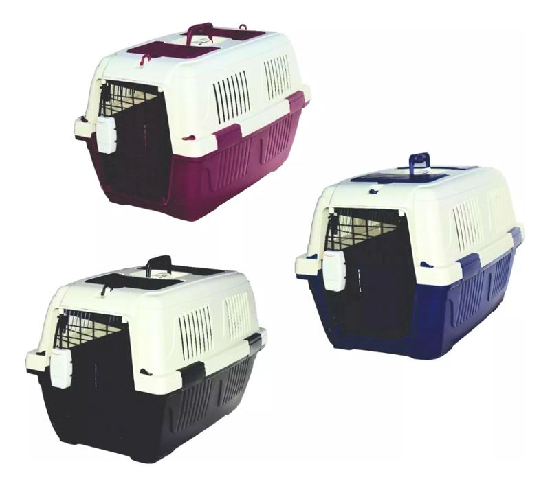 JAULA IMPORTCLICK TRANSPORTADORA HASTA 20 KG 63X41X40 CM - 3