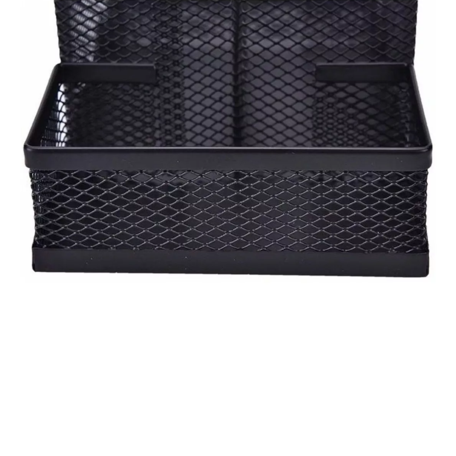 ORGANIZADOR IMPORTCLICK CANASTO LÁPICES METAL ESCRITORIO 10.5X15X11 CM ALUMINIO - 4