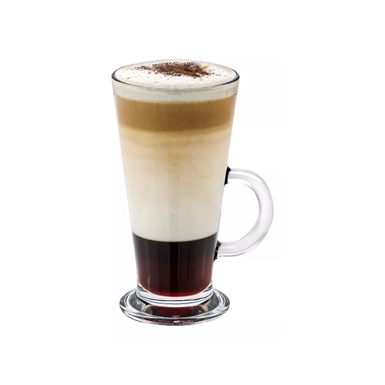 SET 6 TAZAS CAFÉ CAPPUCCINO VIDRIO 260 ML - 3