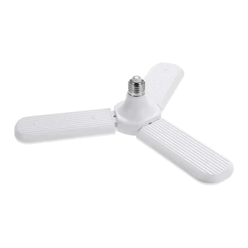 PACK 3 AMPOLLETA LED 45 WATT ANGULO AJUSTABLE 3 ASPAS LUZ FRÍA BLANCO - 3