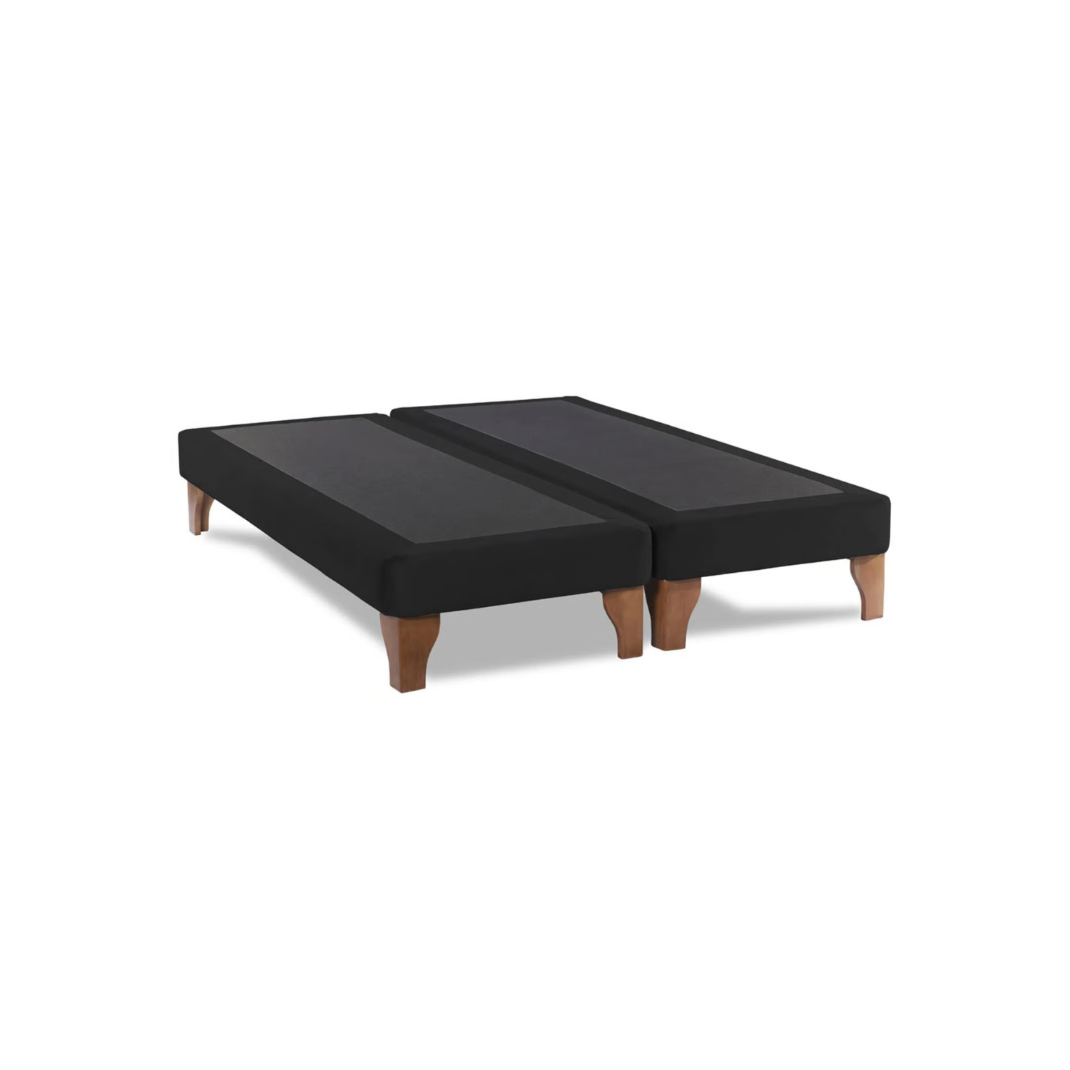BASE DIVIDIDA CAMA EUROPEA KING 200X180 CM NEGRO LINO - 3