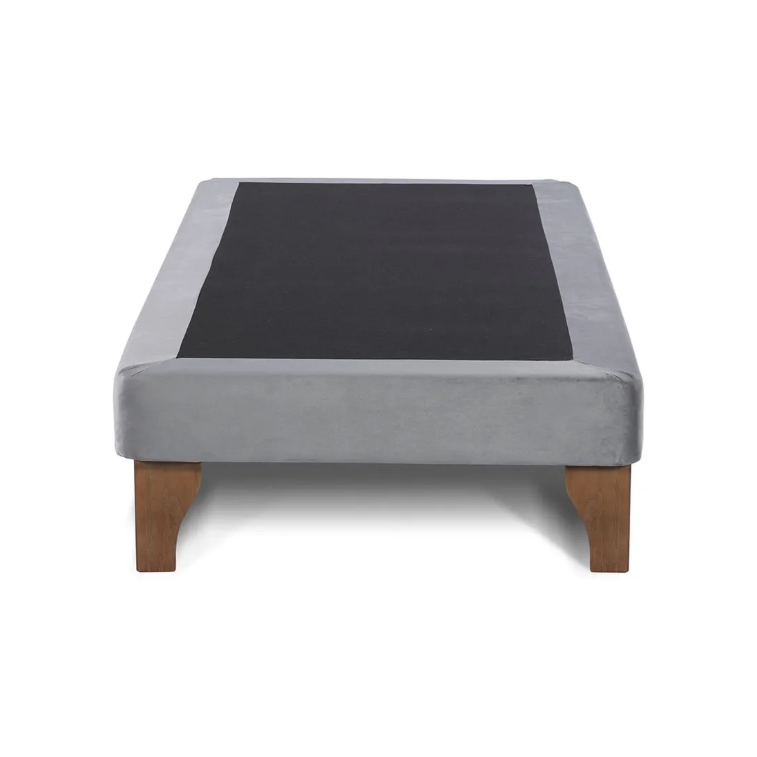 BASE ELEGANTE CAMA EUROPEA 1.5 PLAZA 105X190 CM GRIS CLARO LINO - 2