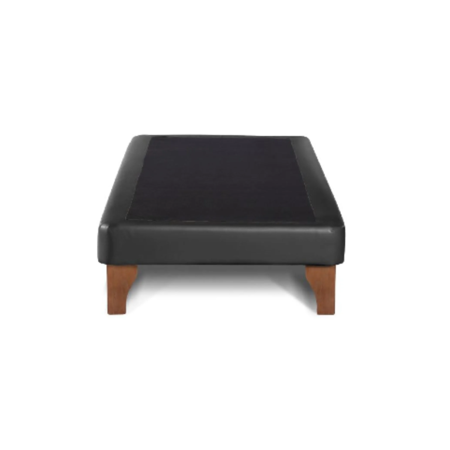 BASE ELEGANTE CAMA EUROPEA 1.5 PLAZA 105X190 CM NEGRO LINO - 2