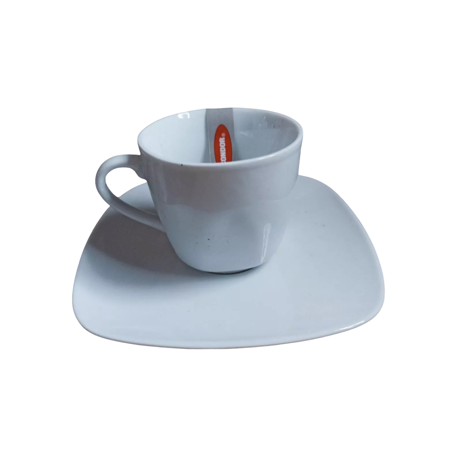 SET 6 TAZAS CAFÉ EXPRESS LOZA 85 ML BLANCO - 4
