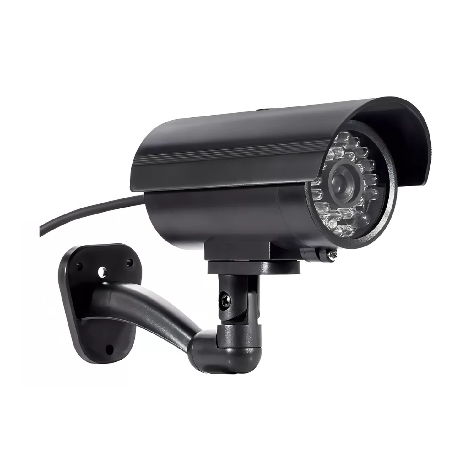 CÁMARA SEGURIDAD IMPORTCLICK FALSA LED NEGRA - 2