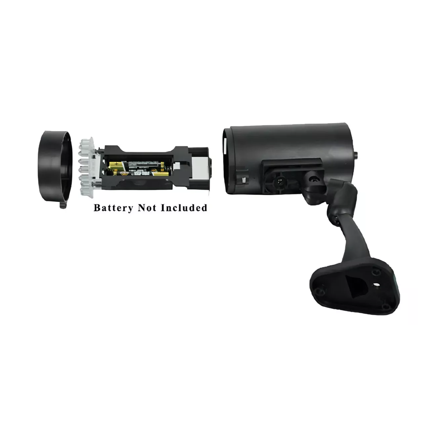 CÁMARA SEGURIDAD IMPORTCLICK FALSA LED NEGRA - 4