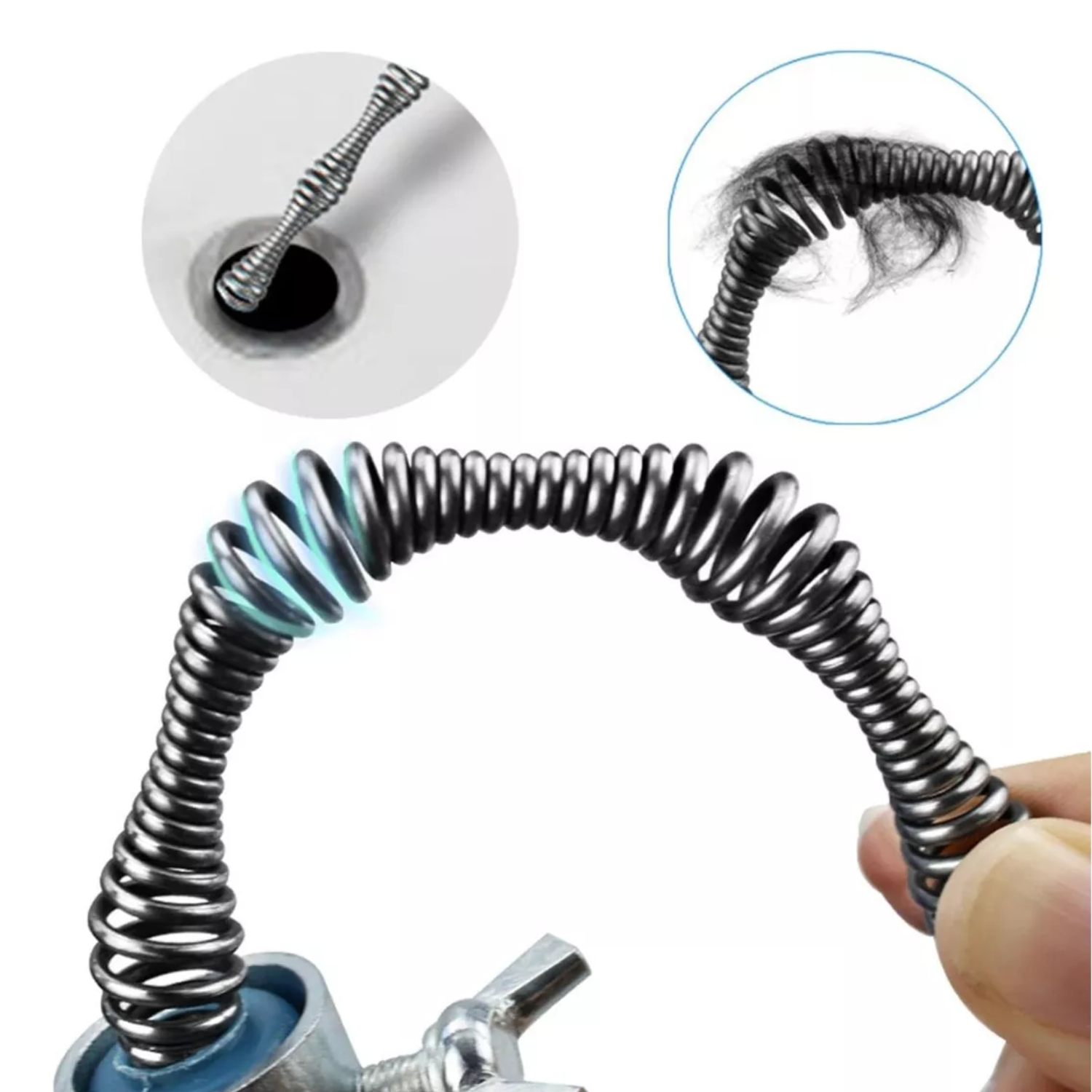 SOPAPO DESTAPADOR CAÑERÍAS BAÑO SONDA 5 M - 3