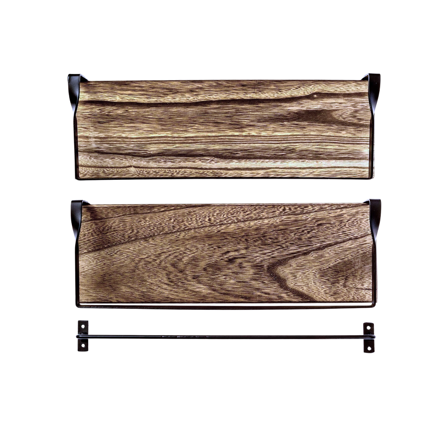 REPISAS FLOTANTES MADERA MODERNAS KIT X2 - 2