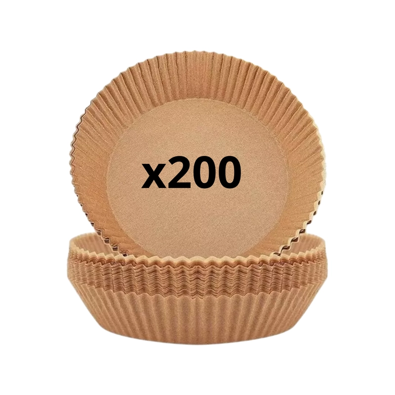 PACK 200 PAPELES CIRCULAR FREIDORA AIR FRYER FORRO ANTIHADERENTE - 1