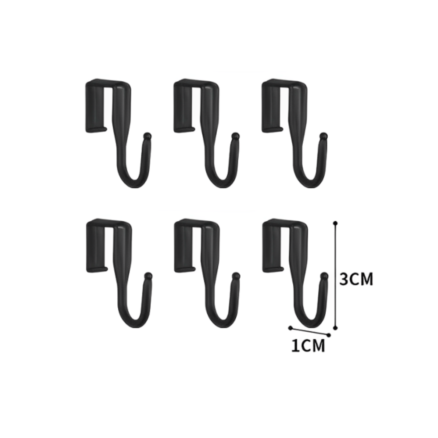 ESTANTE REPISA RACK EXTENDIBLE MICROONDAS COCINA GANCHO NEGRO - 4