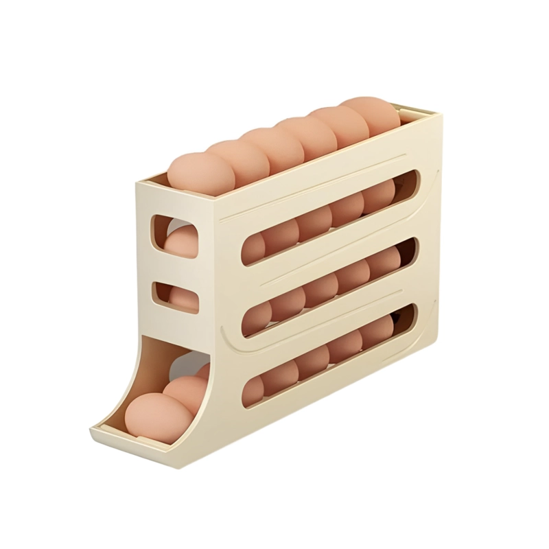 ORGANIZADOR PORTAHUEVOS 4 NIVELES 30 HUEVOS 35,9X7 CM - 2