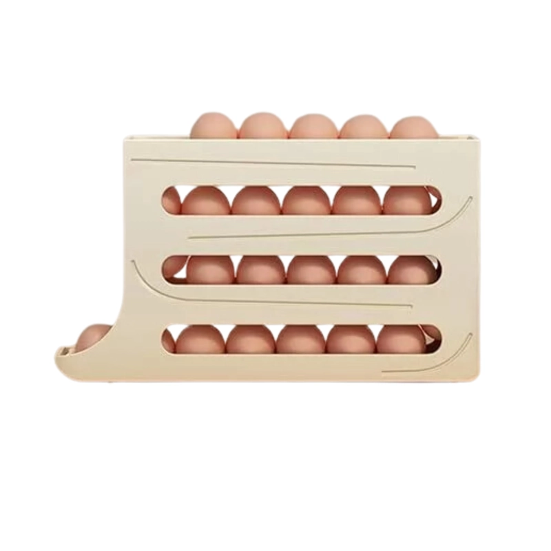 ORGANIZADOR PORTAHUEVOS 4 NIVELES 30 HUEVOS 35,9X7 CM - 3