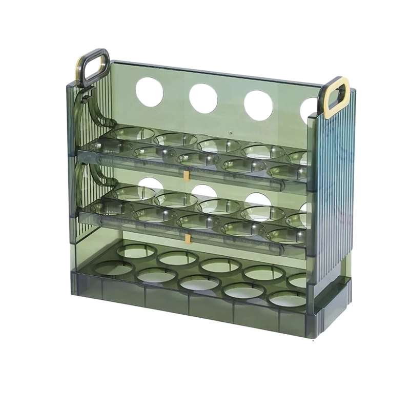 ORGANIZADOR PORTAHUEVOS 3 NIVELES 30 HUEVOS 23X10 CM - 2