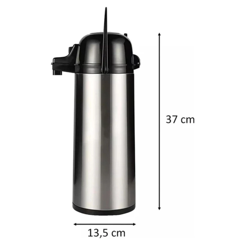 TERMO SIFON AGUA CALIENTE 12 HR FRIO 24 HR ACERO 1.9 L - 4