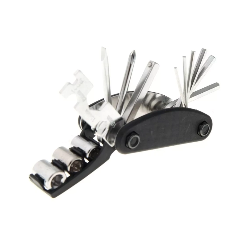 MULTIHERRAMIENTA PORTÁTIL LIVIANA RESISTENTE BICICLETA 15 EN 1 - 3