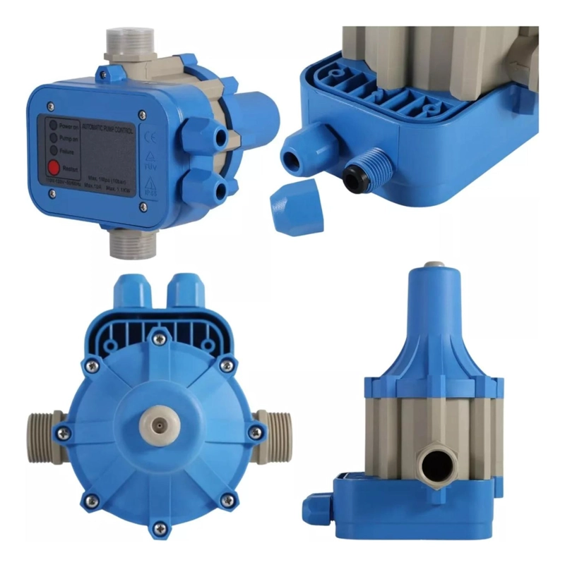 CONTROLADOR ELECTRONICO AUTOMATICO PRESION BOMBA AGUA 240V - 3