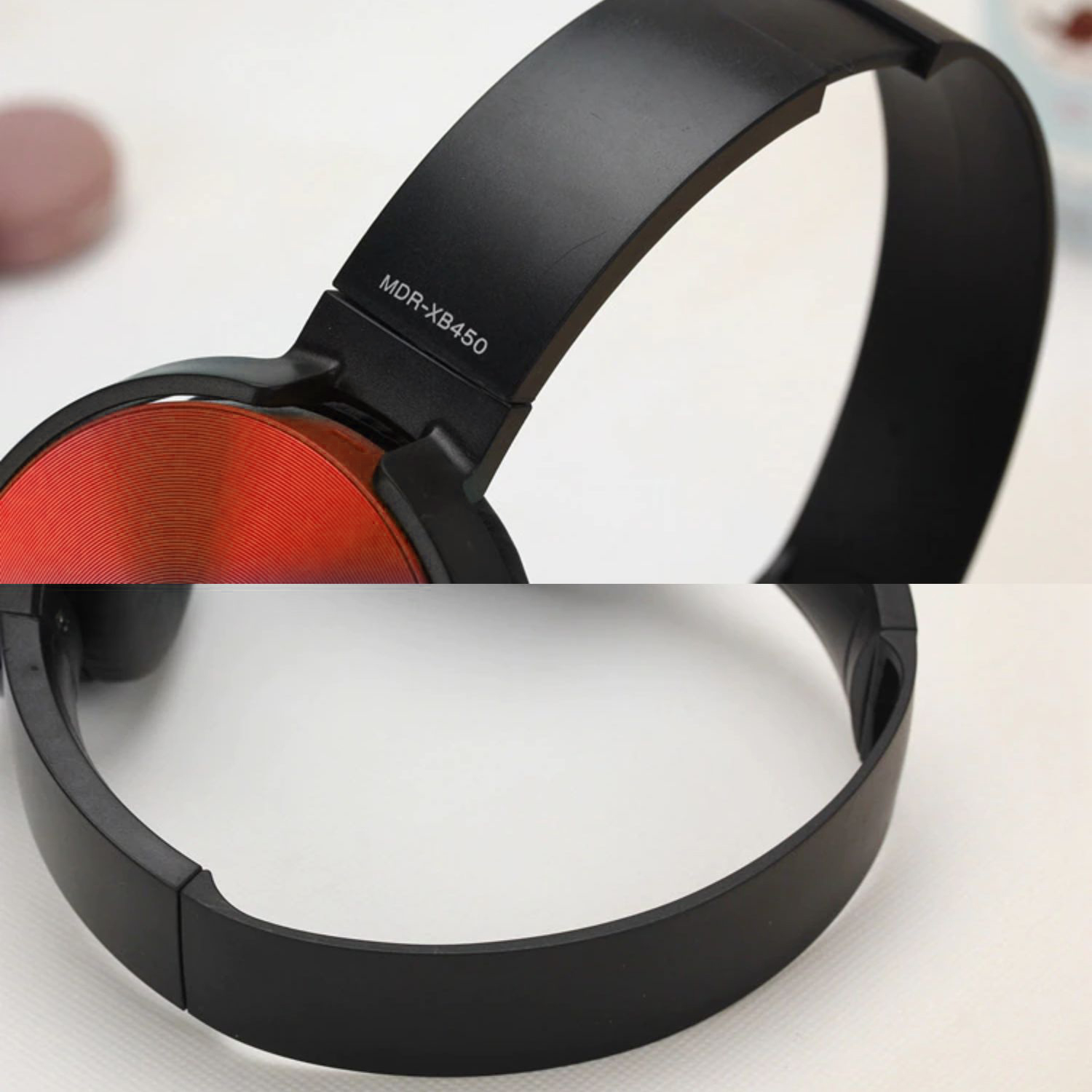 AUDÍFONO EXTRA BASS MICRÓFONO 3.5 MM ESTÉREO ROJO - 5