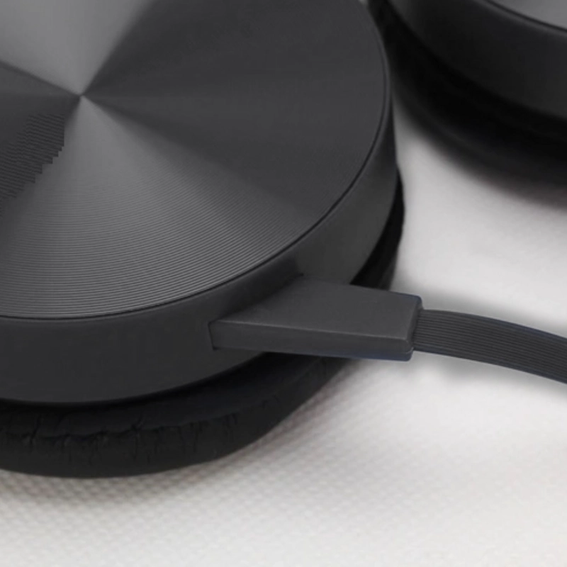 AUDÍFONO EXTRA BASS MICRÓFONO 3.5 MM ESTÉREO NEGRO - 4