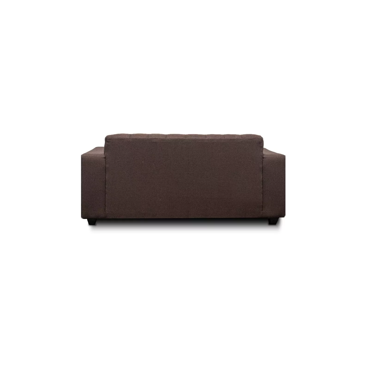 SOFÁ IMPORTCLICK MADERA CARAMELO ENDO 2 CUERPOS LINO 75X75X75 CM - 4
