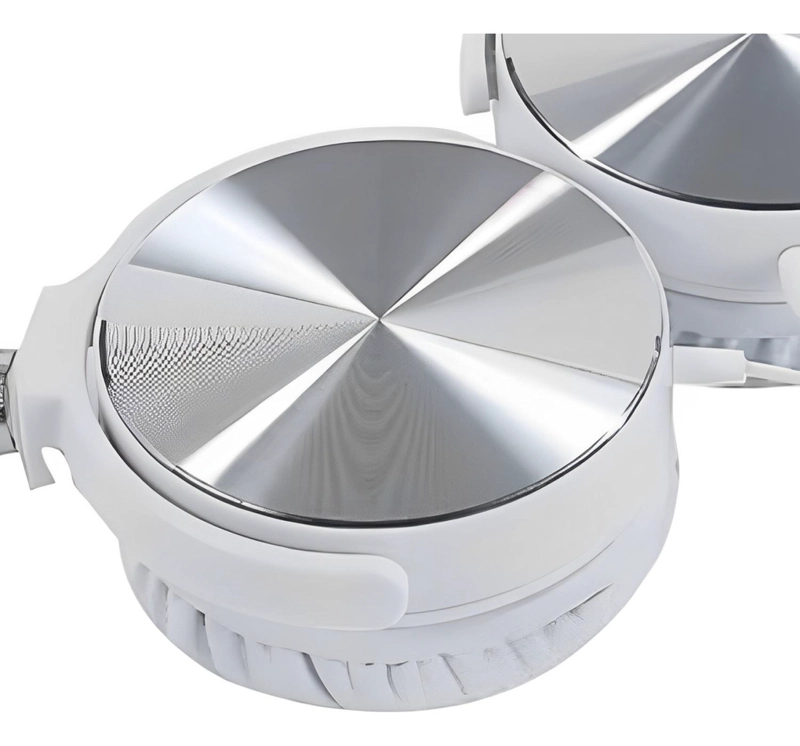 AUDIFONOS EXTRA BASS MICROFONO 3.5 MM PLUG ESTE REO BLANCO - 3