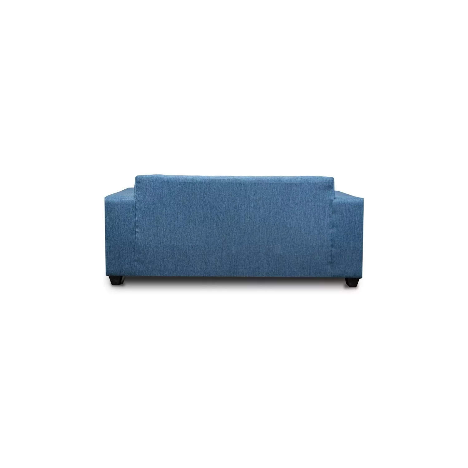 SOFÁ IMPORTCLICK MADERA AZUL ENDO 2 CUERPOS LINO 75X75X75 CM - 4