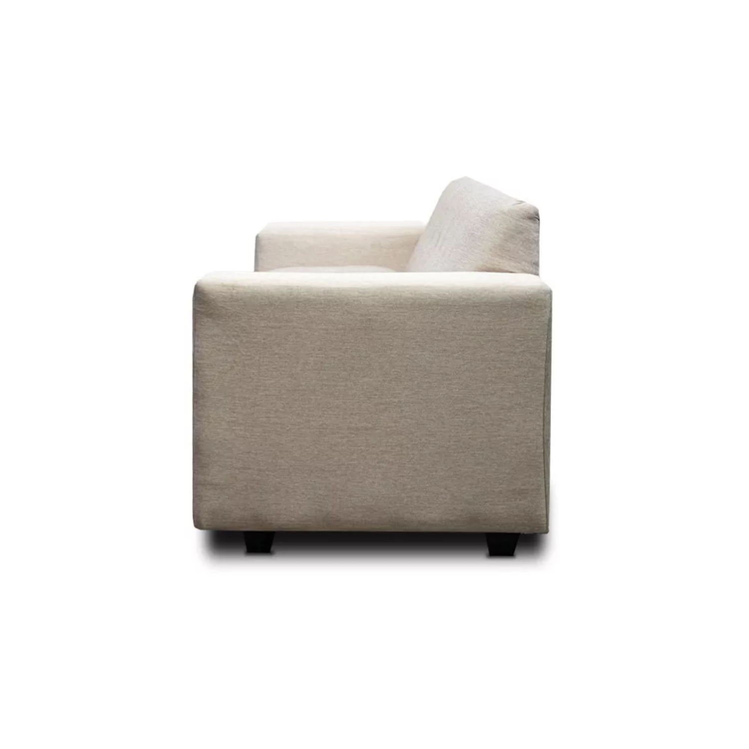 SOFÁ IMPORTCLICK MADERA BEIGE ENDO 2 CUERPOS LINO 75X75X75 CM - 2