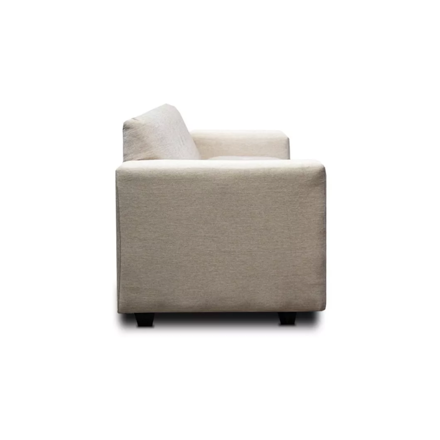 SOFÁ IMPORTCLICK MADERA BEIGE ENDO 2 CUERPOS LINO 75X75X75 CM - 3