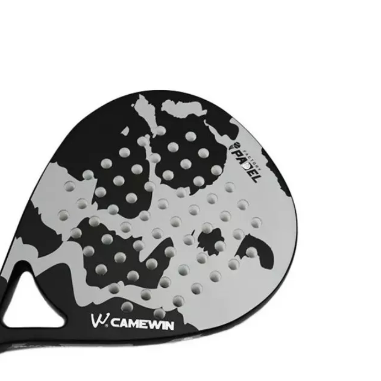 PALA PADEL IMPORTCLICK CARBONO HÍBRIDO 38MM + BOLSO DEPORTE GRIS - 3